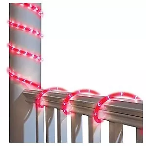 LED Rope Light Set, Red, 9-Ft. 55044-88