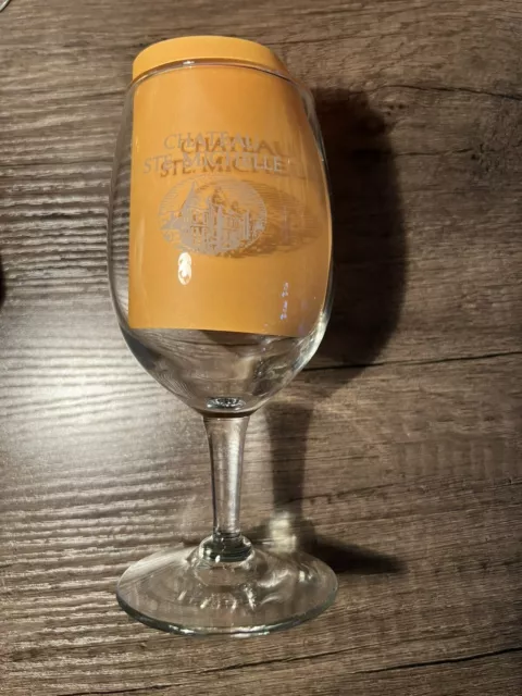 6" Wine Stem Glass Tasting - CHATEAU Ste MICHELLE Cellars  - Woodinville, WA