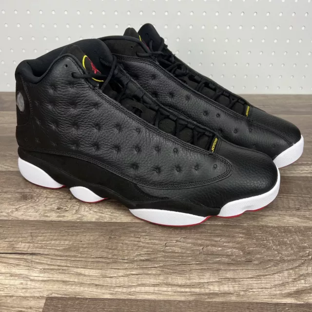 New Nike Air Jordan 13 Retro Playoffs 2023 Black Red 414571-062 Men's Size 17