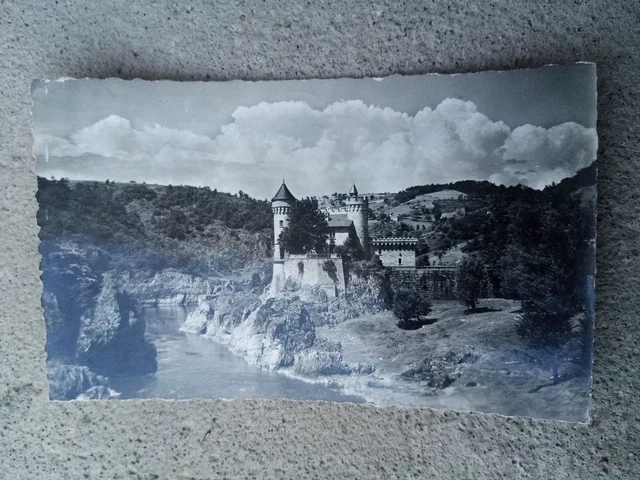 Cpa Gorges De La Loire Château De La Roche