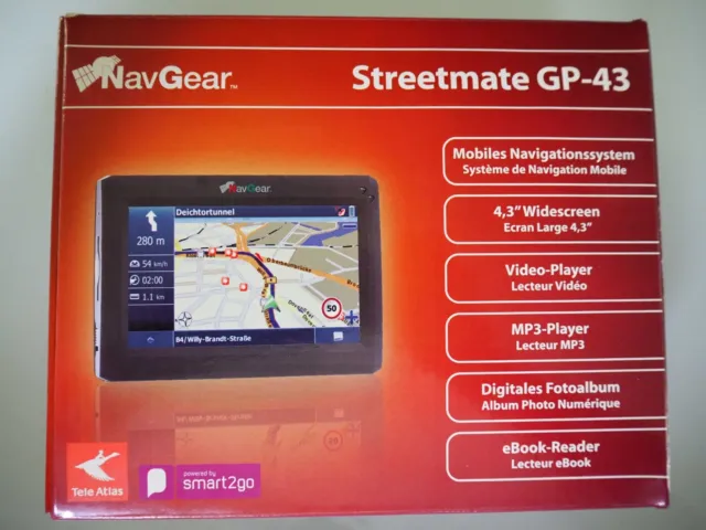 Navigation Navi NavGear StreetMate GP-43