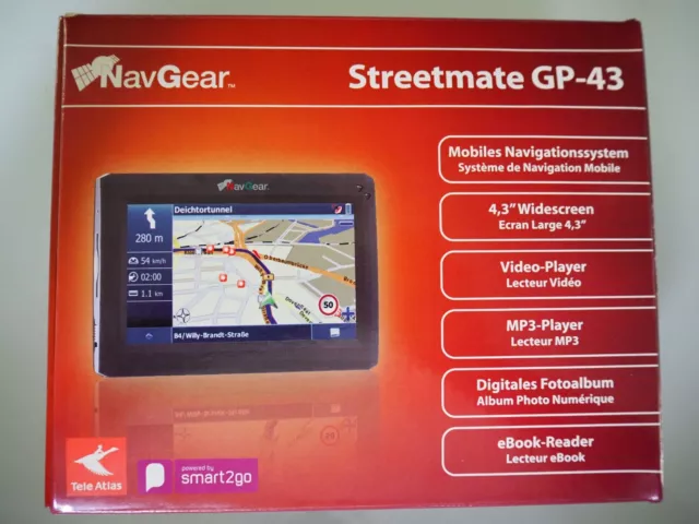 Navigation Navi NavGear StreetMate GP-43