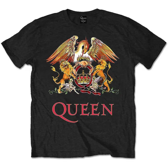 Queen Classic Crest T-Shirt - OFFICIAL
