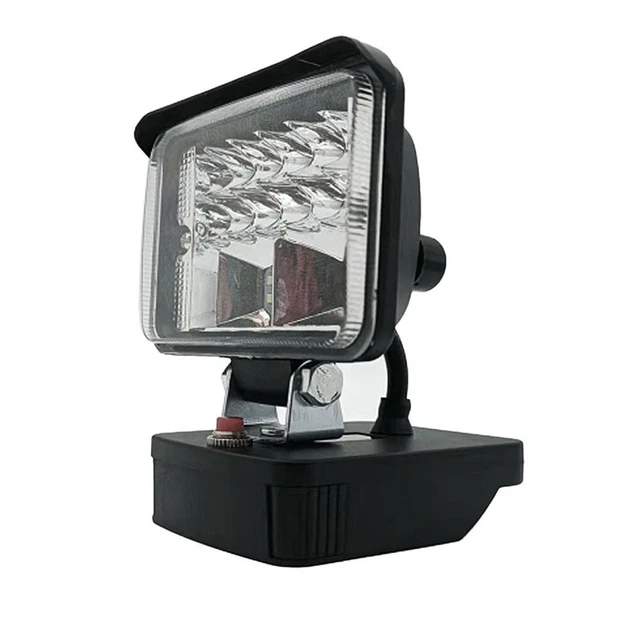 Wide Range Illumination with For Metabo 18V LiIon Battery LED Work Lamp