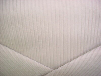 7-3/8Y Kravet Lee Jofa Ecru Textured Drapery Velvet Upholstery Fabric