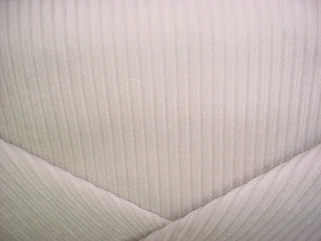 7-3/8Y Kravet Lee Jofa Ecru Textured Drapery Velvet Upholstery Fabric