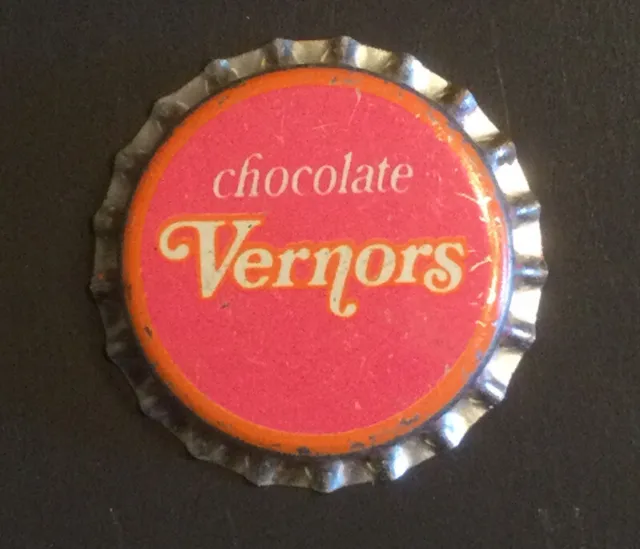 Rare Chocolate Vernors Soda Pop Cork Corklined bottle cap Toledo