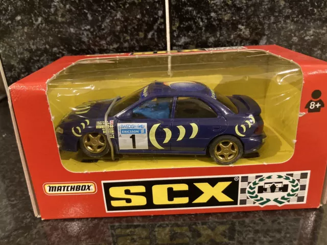 SCX 83950.20 Subaru Impreza “Safari” (#1 C. McRae) 1/32 Slot Car BNIB