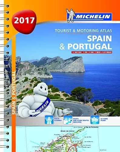 Spain & Portugal 2017 - A4 'Spiral Bound (Michelin Tourist and Mo... by michelin