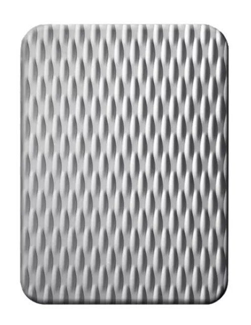 1,5mm Design Tole en Acier Inox Mustergewalzt 5WL Anniversaire 1.4301 Eins. Film