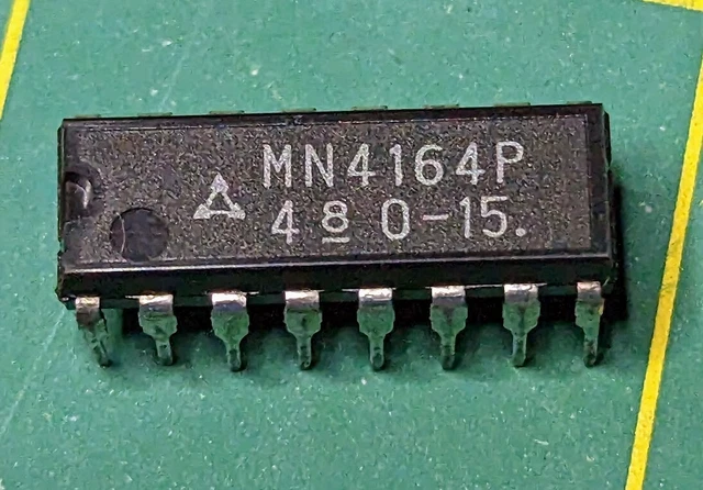 1  Matsushita  MN4164P  DRAM 16 Pin DIP