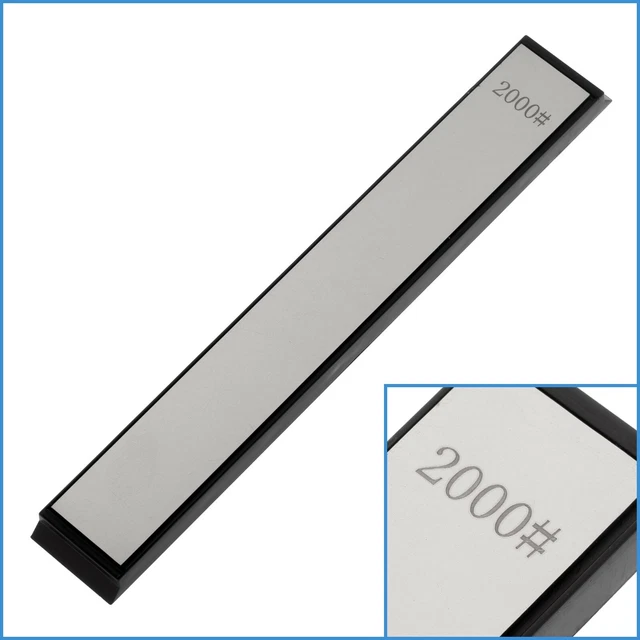 Diamond Whetstone 2000Grit Polishing Plate Stone Knife Blade Sharpening Tool