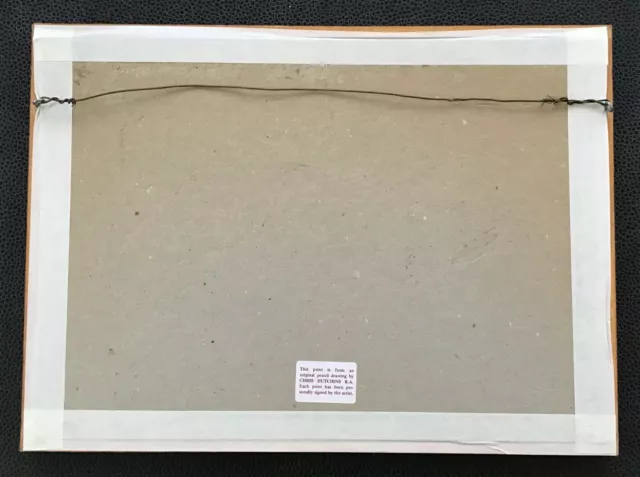 Chris Hutchins signierter gerahmter Druck. Erpingham Gateway. 1983. 3