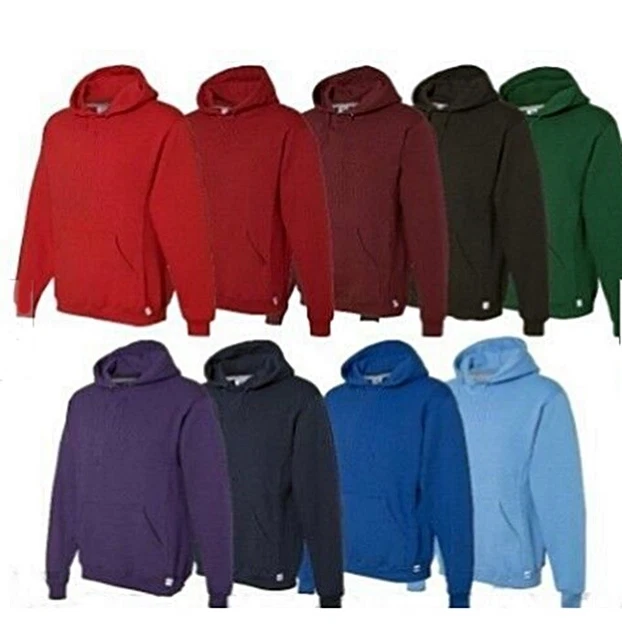 Russell Felpa con Cappuccio, Dri-Power Felpa Adulto Taglie Era 29.95 Nuovo