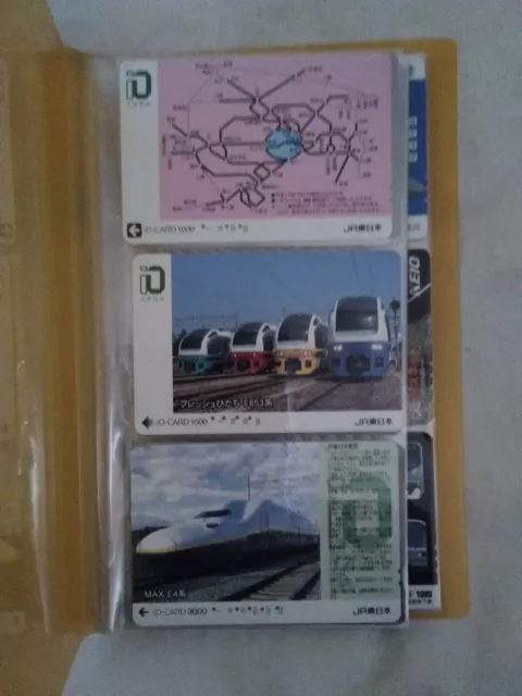 Transport, Used Travel Tickets, Japan, collection in plastic sleeves