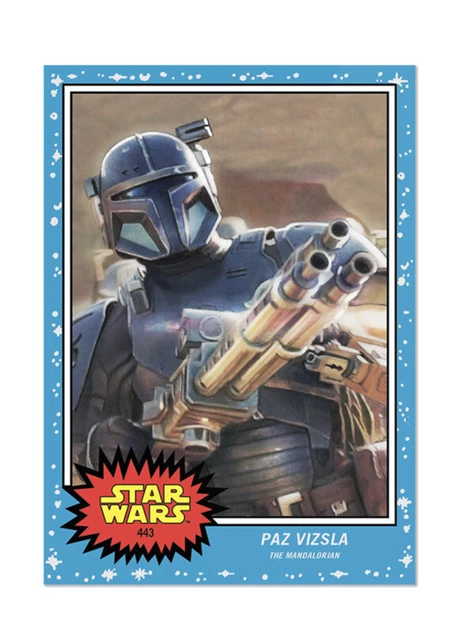 2023 Topps STAR WARS Living Set #443 PAZ VIZSLA- MANDALORIAN 🔥
