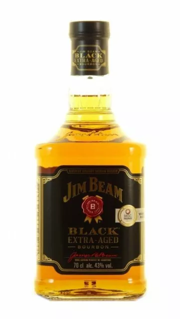 Jim Beam Black Extra Aged Kentucky Straight Bourbon Whiskey 0,7l, alc. 43 Vol.-%