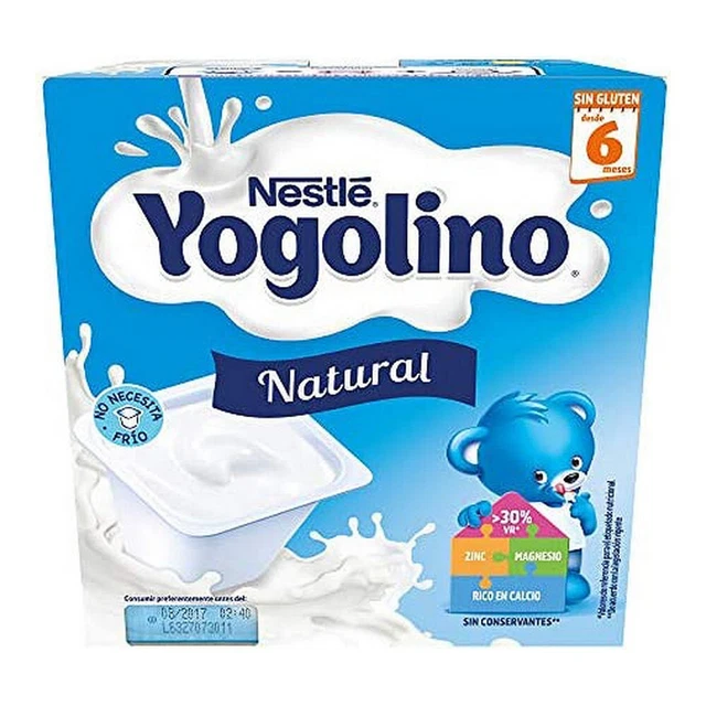 Yoghourt Nestle Yogolino Au naturel [4 x 100 gr]