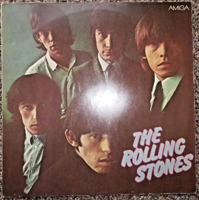 LP THE ROLLING STONES-BEST OF , AMIGA 1982, Cover und Vinyl: gut!!!