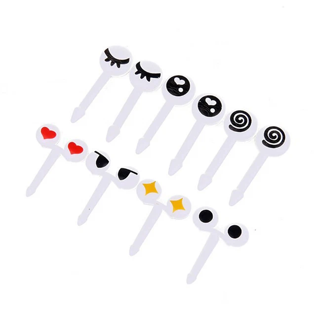Fruit Fork Mini Cartoon Children Snack Cake Dessert Food Fruit Toothpick Fork Wa