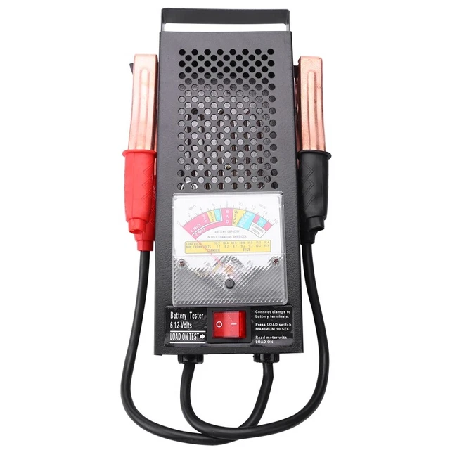 Tester Batteria 100A 12V Auto 6V per 12 Meccanici Tipo D6F2