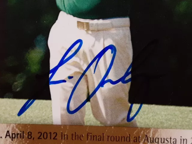 LOUIS OOSTHUIZEN 2013 SP Authentic Golf Authentic Moments Card Autograph Masters 2