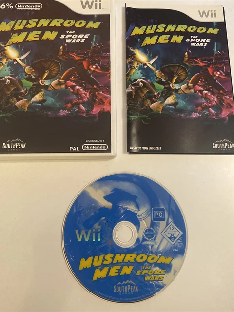 Pilzmänner: Die Spore Wars (Wii) mit Handbuch