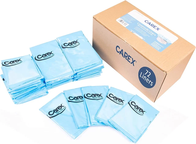 Paquete de 72 revestimientos de cómoda premium a prueba de fugas se adapta a la mayoría de las cómodas con polvo absorbente