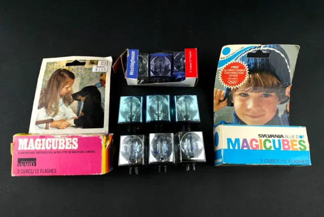 Sylvania Westinghouse Magicubes Film Photo 15 Cubes 60 Flashes New Old Stock