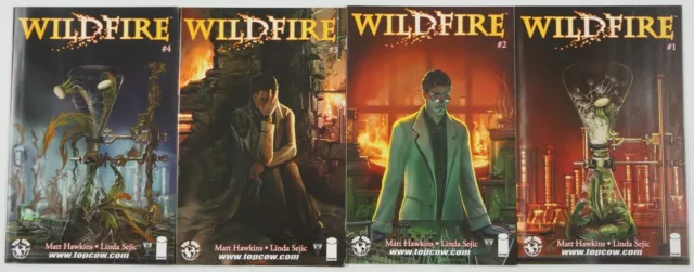 Wildfire #1-4 VF/NM complete series - image comics - top cow - matt hawkins 2 3