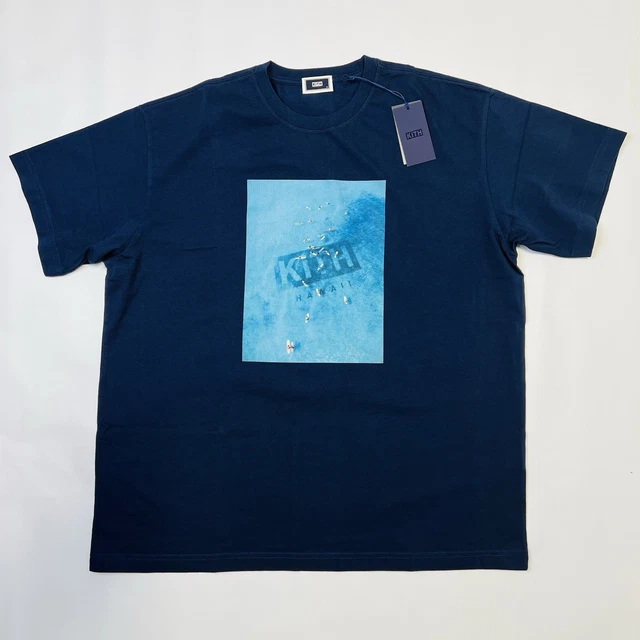 NWT KITH HONOLULU Hawaii Exclusive CORAL REEF Navy Blue T-Shirt 