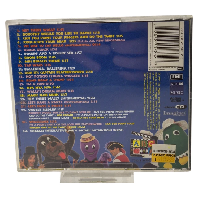 ABC KIDS CD Bundle The Wiggles Movie Soundtrack Wiggly World Bananas In ...