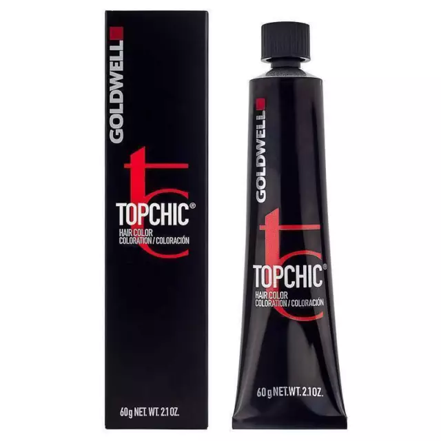 -GOLDWELL TOPCHIC TUBES 60ML - Permanent Hair Colour ALL SHADES