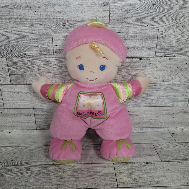 Fisher Price 2008 My First Doll Approximately 10" Stuffed Animal Baby Toy Plush