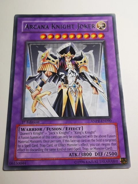 Yugioh!!! ANPR-EN090 Arcana Knight Joker Rare NEW 1st Edition