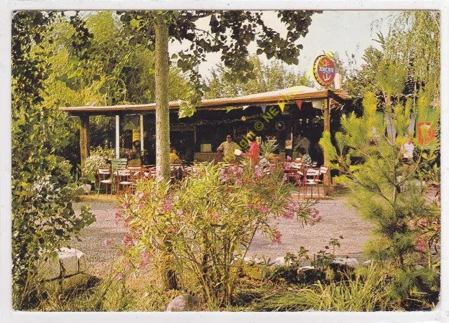 Cpsm 34450 Vias On Mer Camping All Undines La Buvette Animated Edit A.L.P 1974