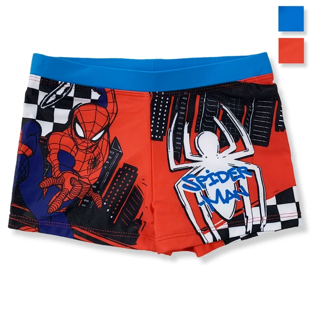 Costume Da Bagno Capitan America Bambino - Slip Avengers Ufficiale Per Mare E Piscina