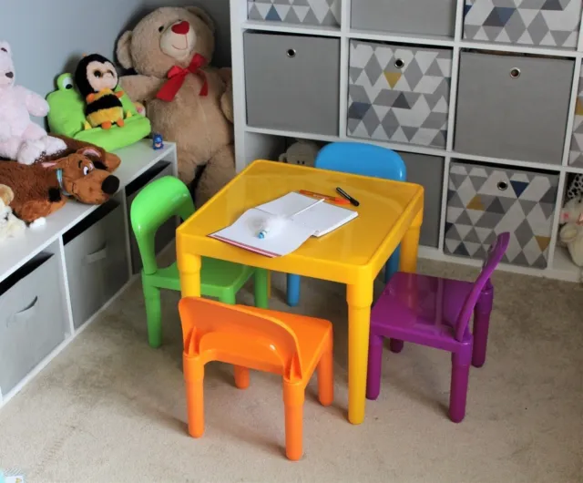 Kids Table and Chair Set LARGE Childrens  - Toddlers Childs - Gift