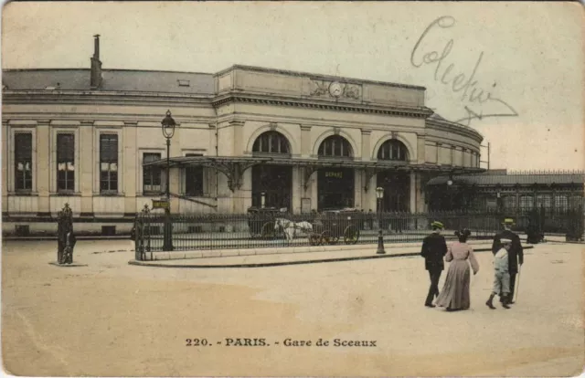 CPA AK PARIS 14th Gare de Sceaux (925422)