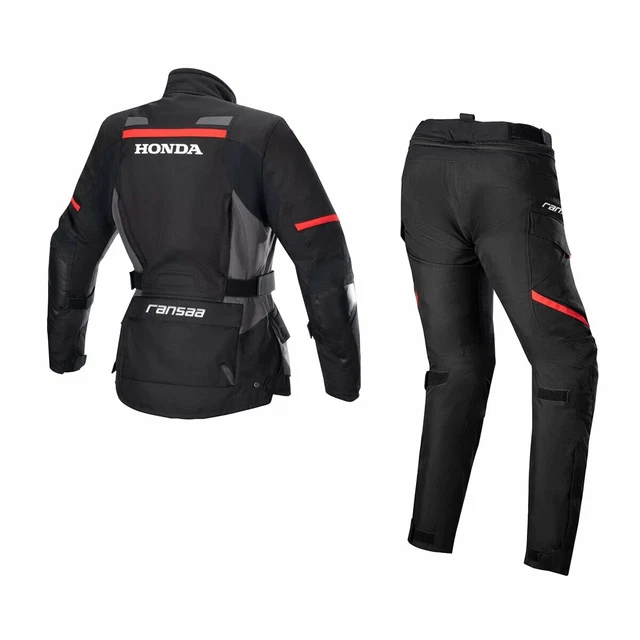 Tuta Motociclista Impermeabile A-Pro - Nera, Taglia L, 100% Impermeabile, Con Inserti Riflettenti