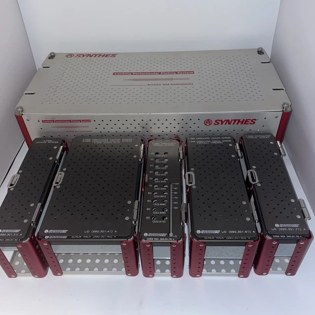 Synthes Instrument / Sterilization Case  Locking Periarticular Plating System