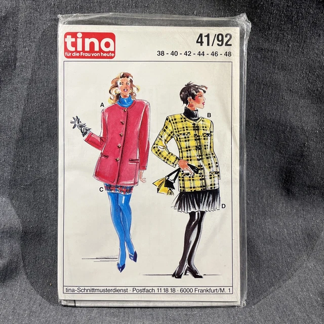 ️SCHNITTMUSTER TINA FERTIGSCHNITT S. Bilder EUR 3,00 - PicClick DE