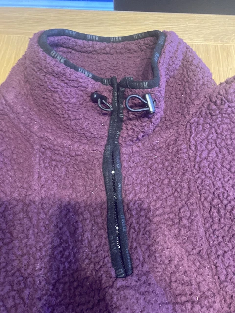Victoria secret ‘Pink’ half zip Sherpa fleece (m)