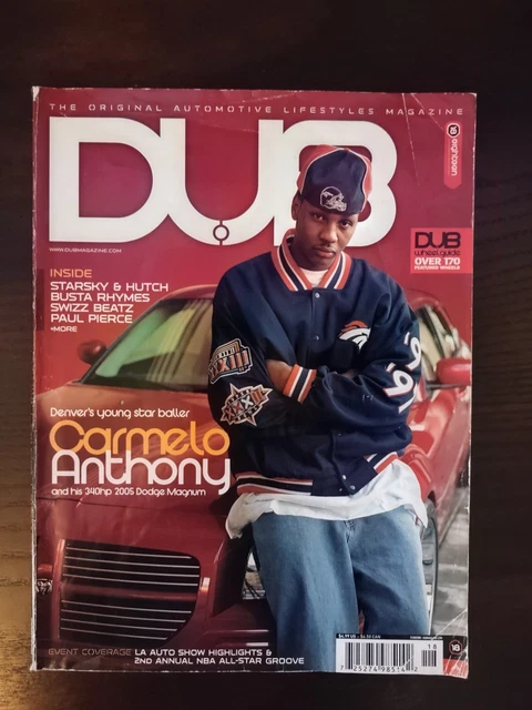 DUB MAGAZINE 2005 (Carmelo Anthony Cover) Issue#18 £14.18 - PicClick UK