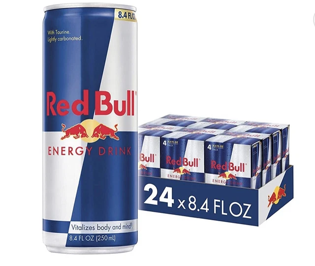 Red Bull Energy Drink, Original, 8.4 Fl Oz (24 pack) - FREE SHIPPING