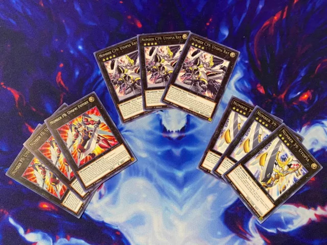 Number Utopia/Utopic Deck Core - Kings Court KICO - 9 Rare Cards - Yugioh New
