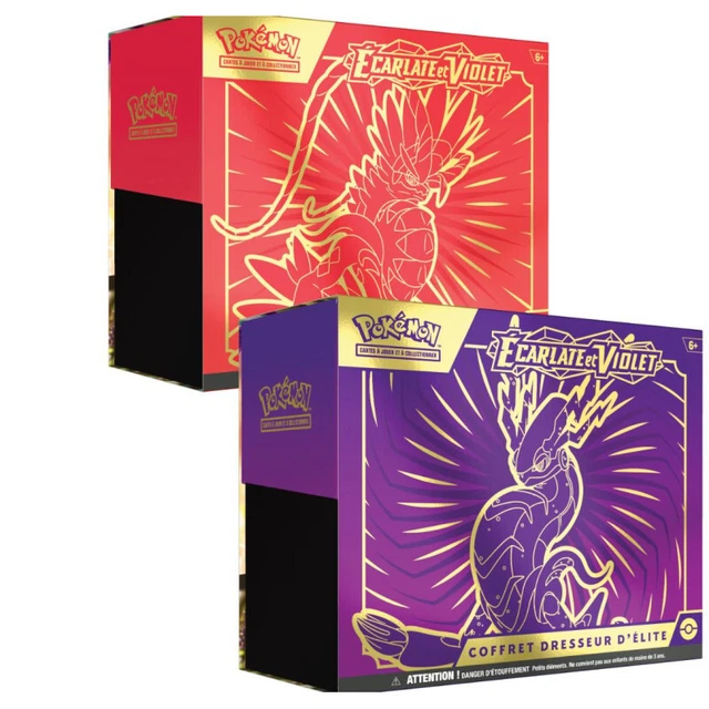 Pokémon - Coffret Dresseur d'Élite - Écarlate et Violet EV1 FR