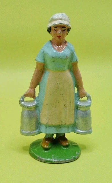 Quiralu. La Ferme. Tombereau, Herse. avec 2 Figurines, 8 Ani - Lot 345