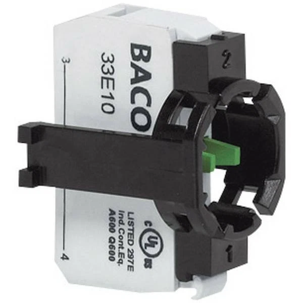Baco 331e10 elemento di contatto 1 na momentaneo 600 v pz