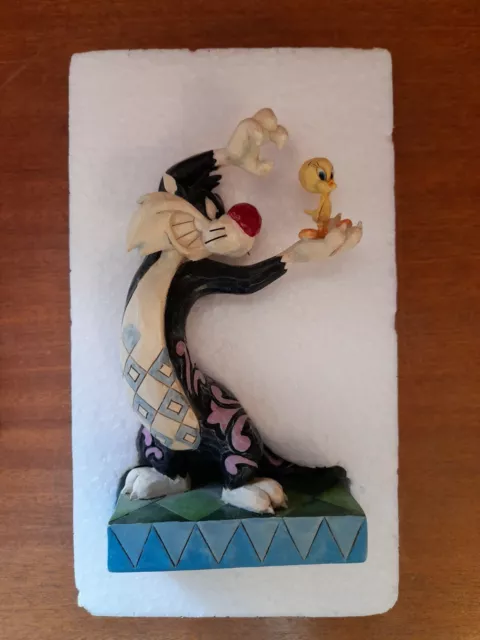 Jim Shore Sylvester Tweety I Tawt I Taw A Puddy Tat Looney Tunes Boxed Rare